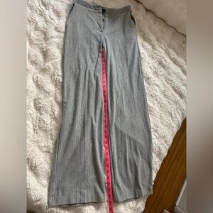 Rachel Zoe Gray Wide-Leg Trousers